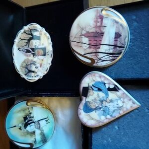 P. Buckley Moss brooch pins